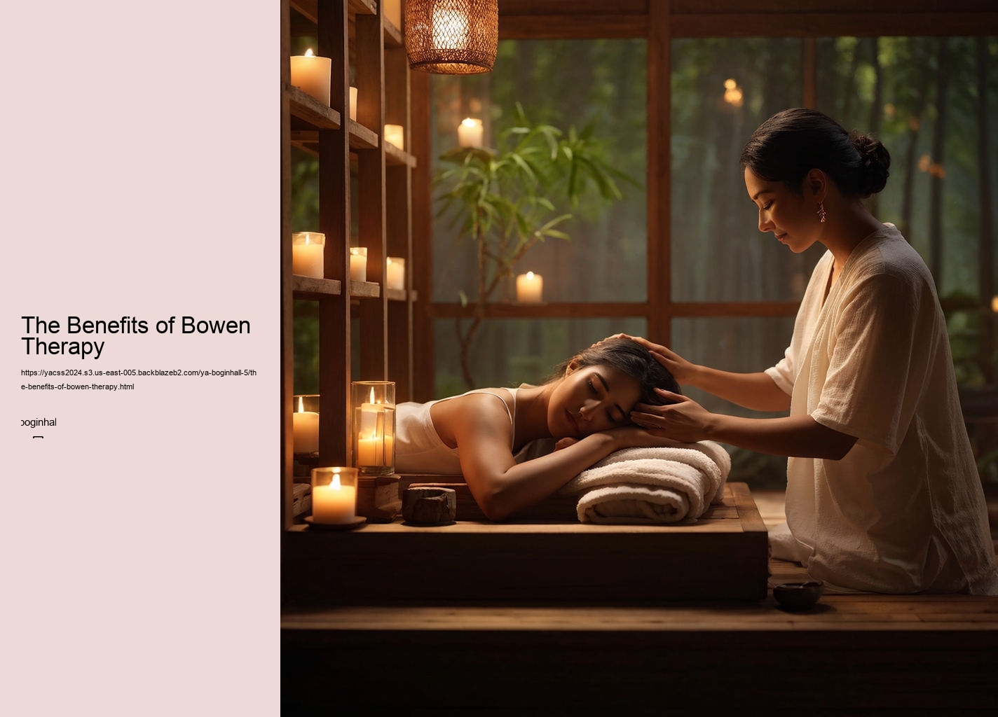 The Benefits of Bowen Therapy