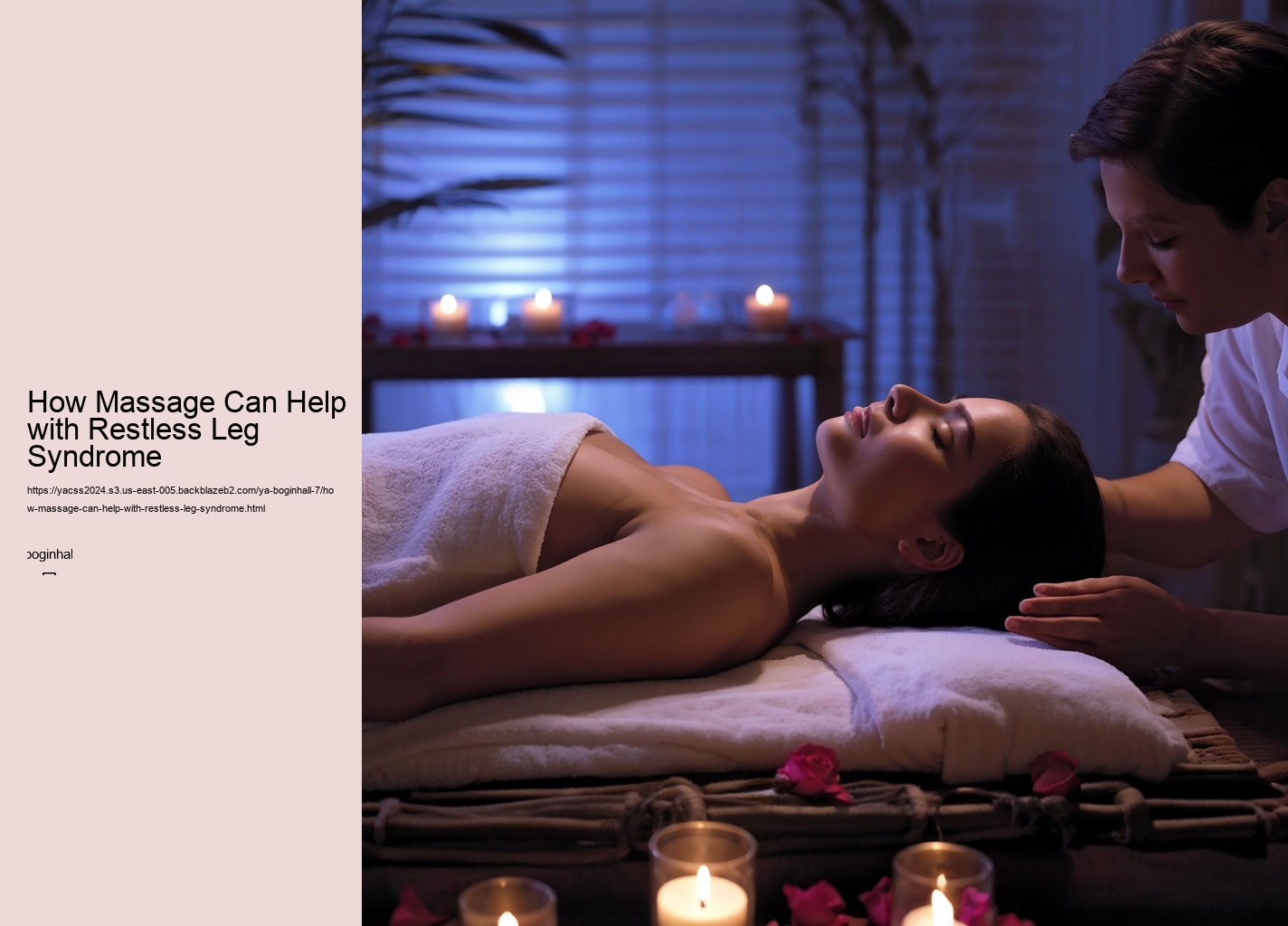 How Massage Can Help with Restless Leg Syndrome