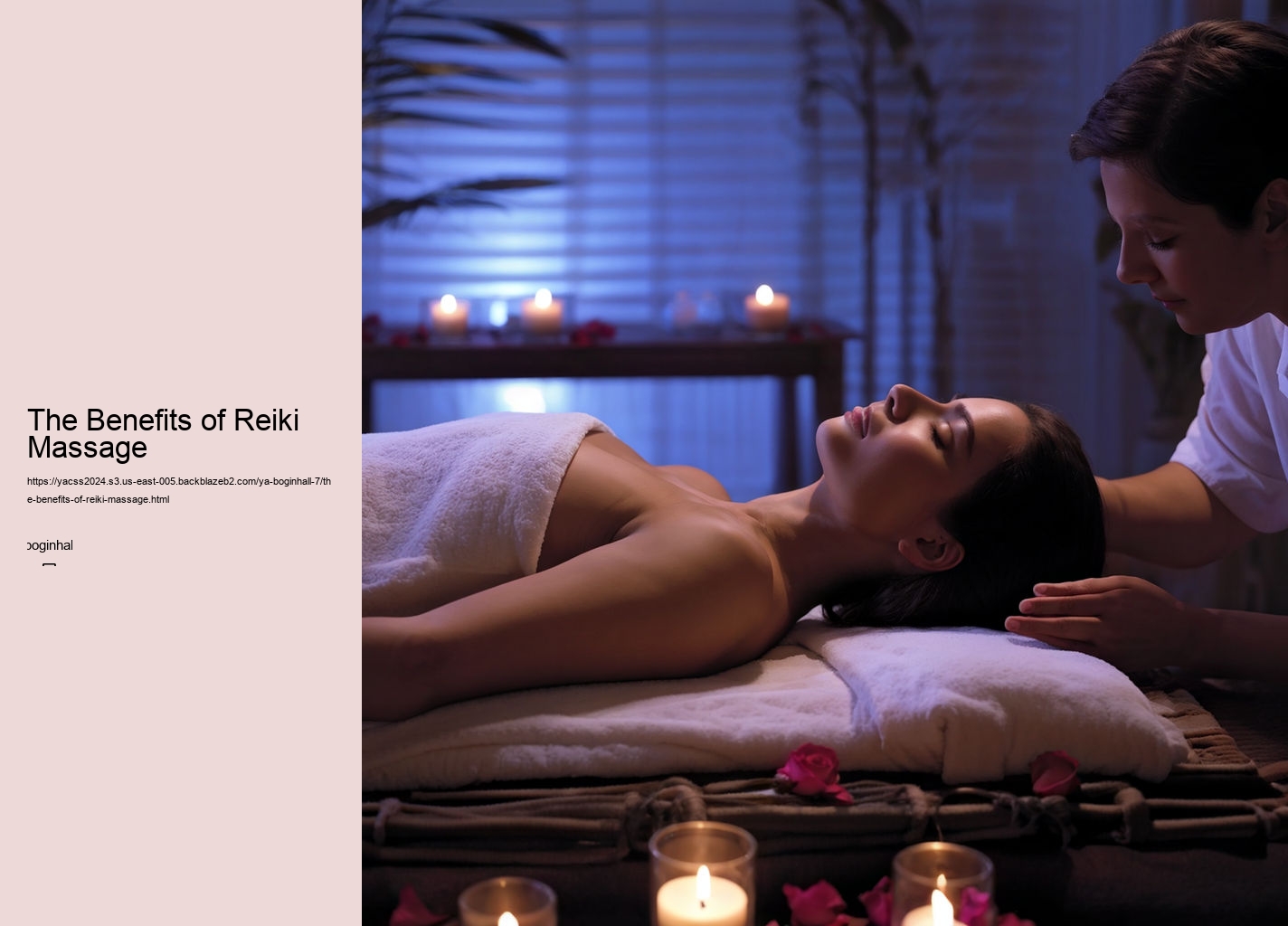 The Benefits of Reiki Massage