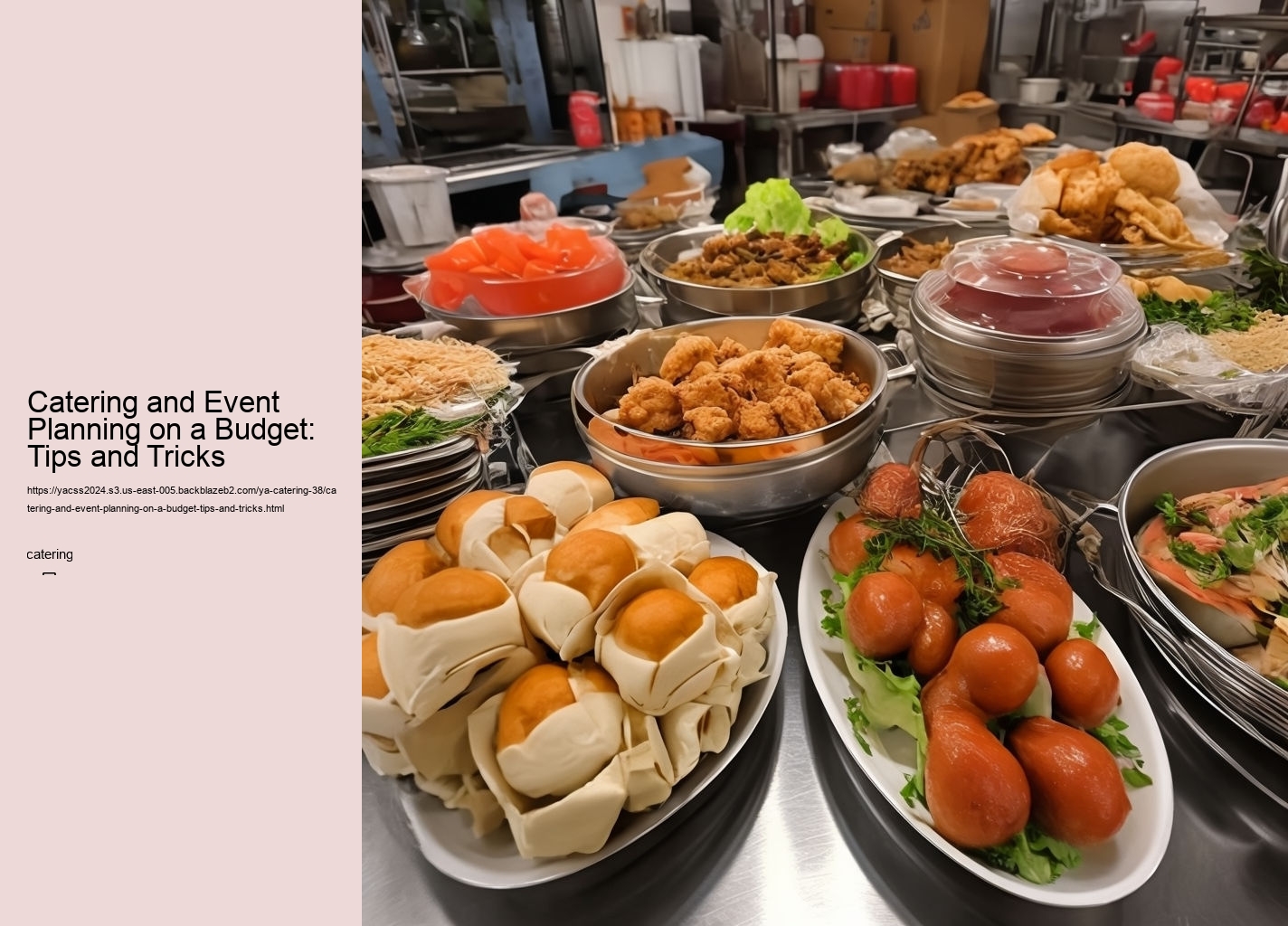 Catering and Event Planning on a Budget: Tips and Tricks