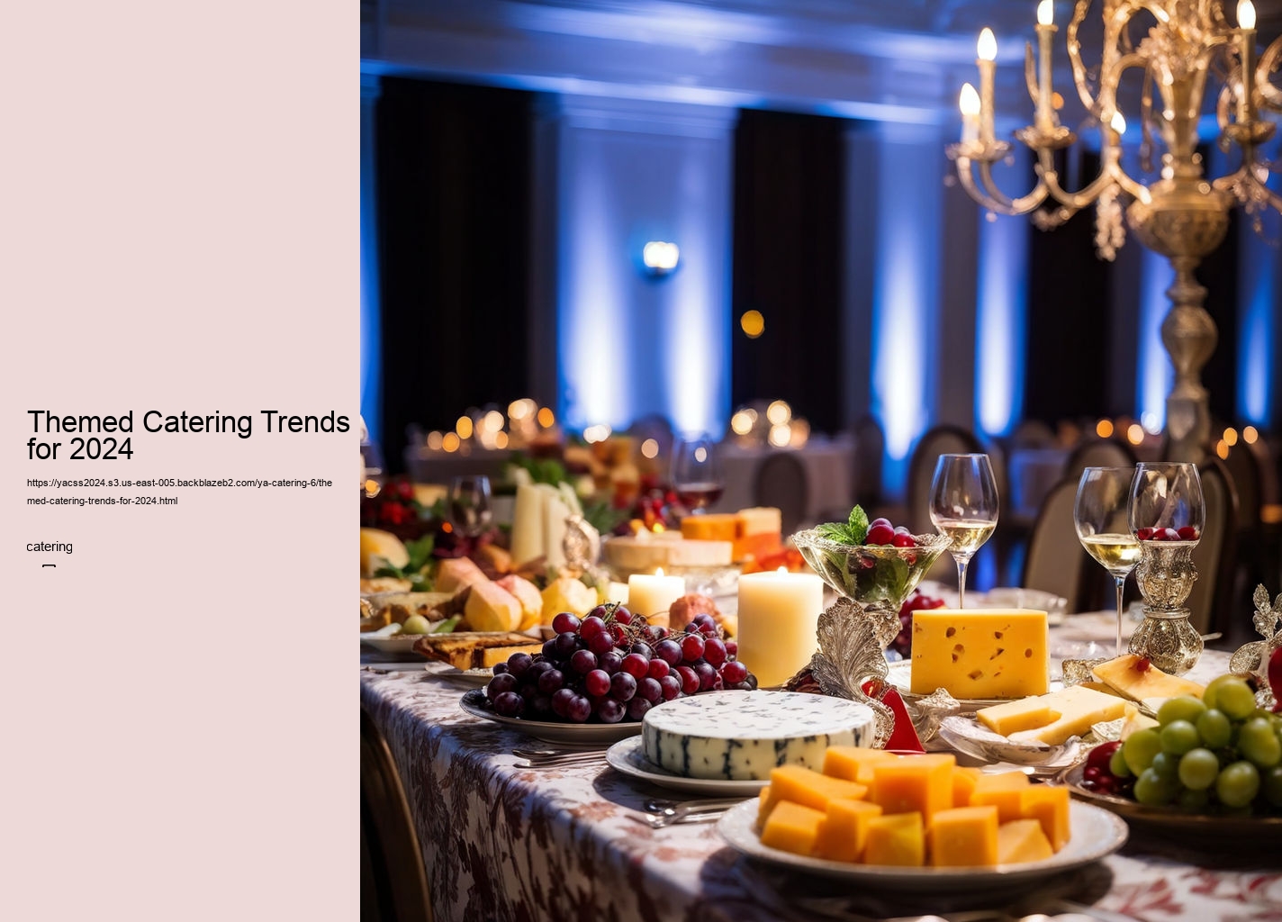 Themed Catering Trends for 2024