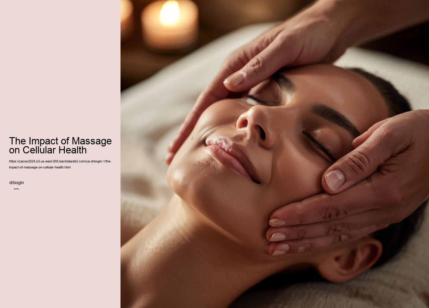 The Impact of Massage on Cellular Health