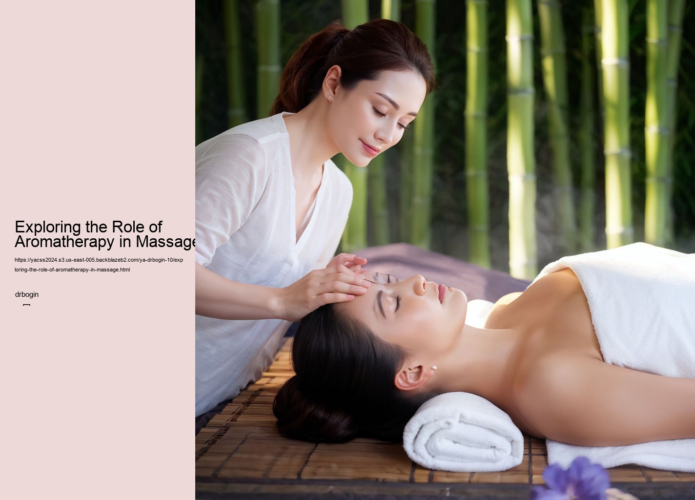 Exploring the Role of Aromatherapy in Massage