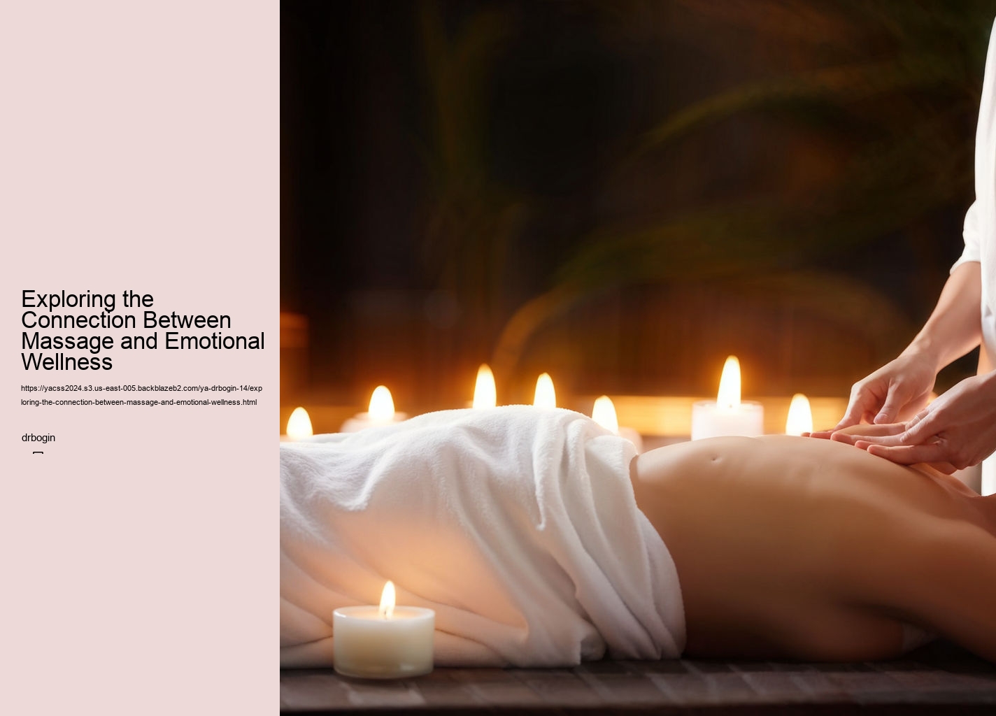 Exploring the Connection Between Massage and Emotional Wellness