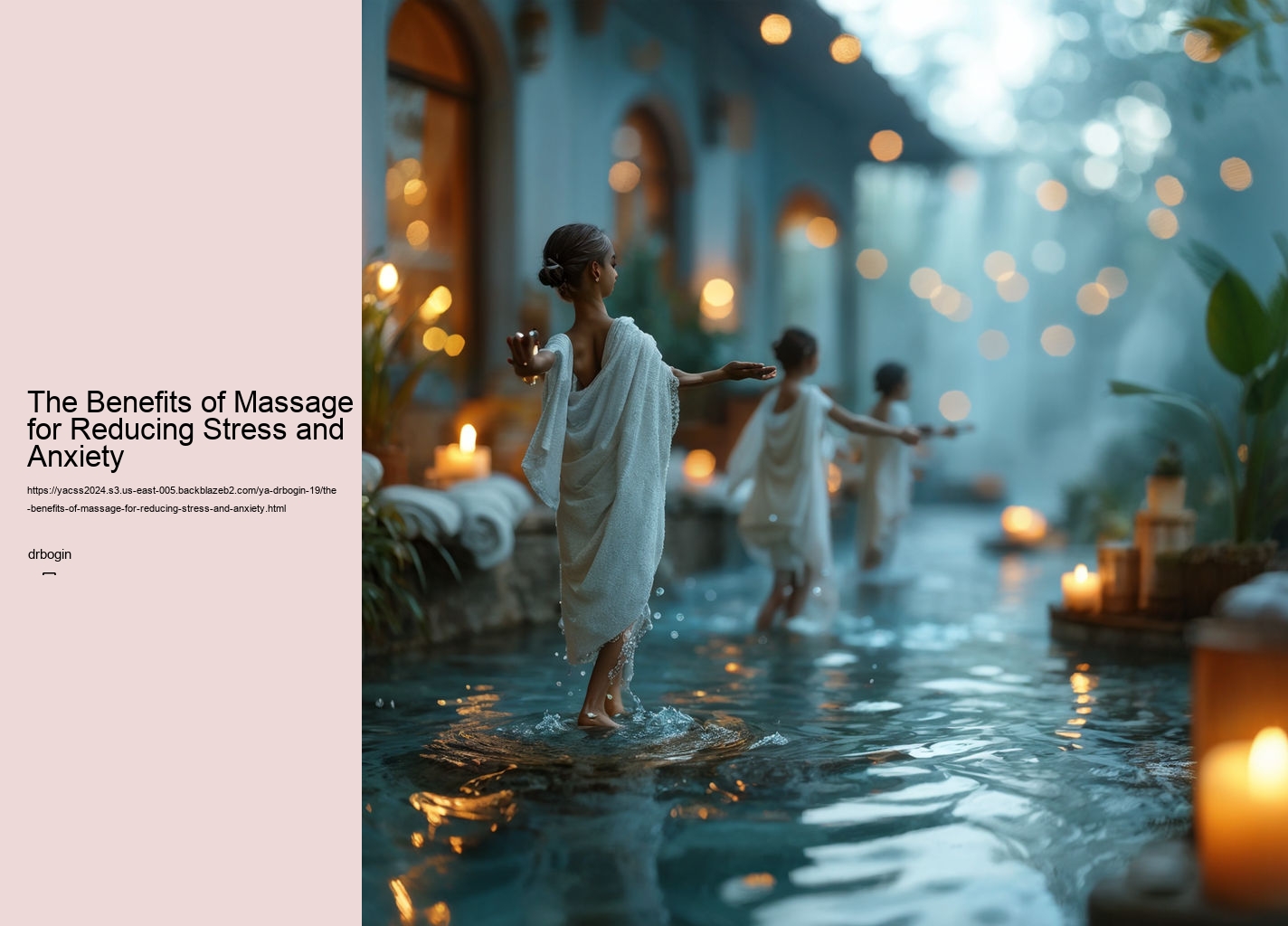 The Benefits of Massage for Reducing Stress and Anxiety