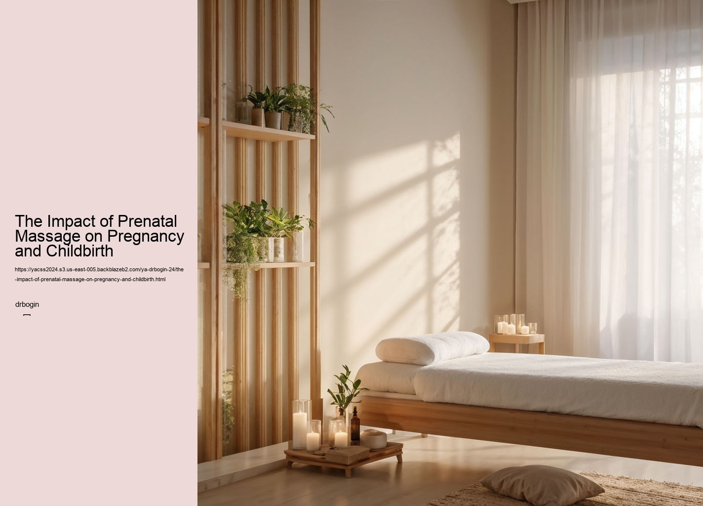 The Impact of Prenatal Massage on Pregnancy and Childbirth