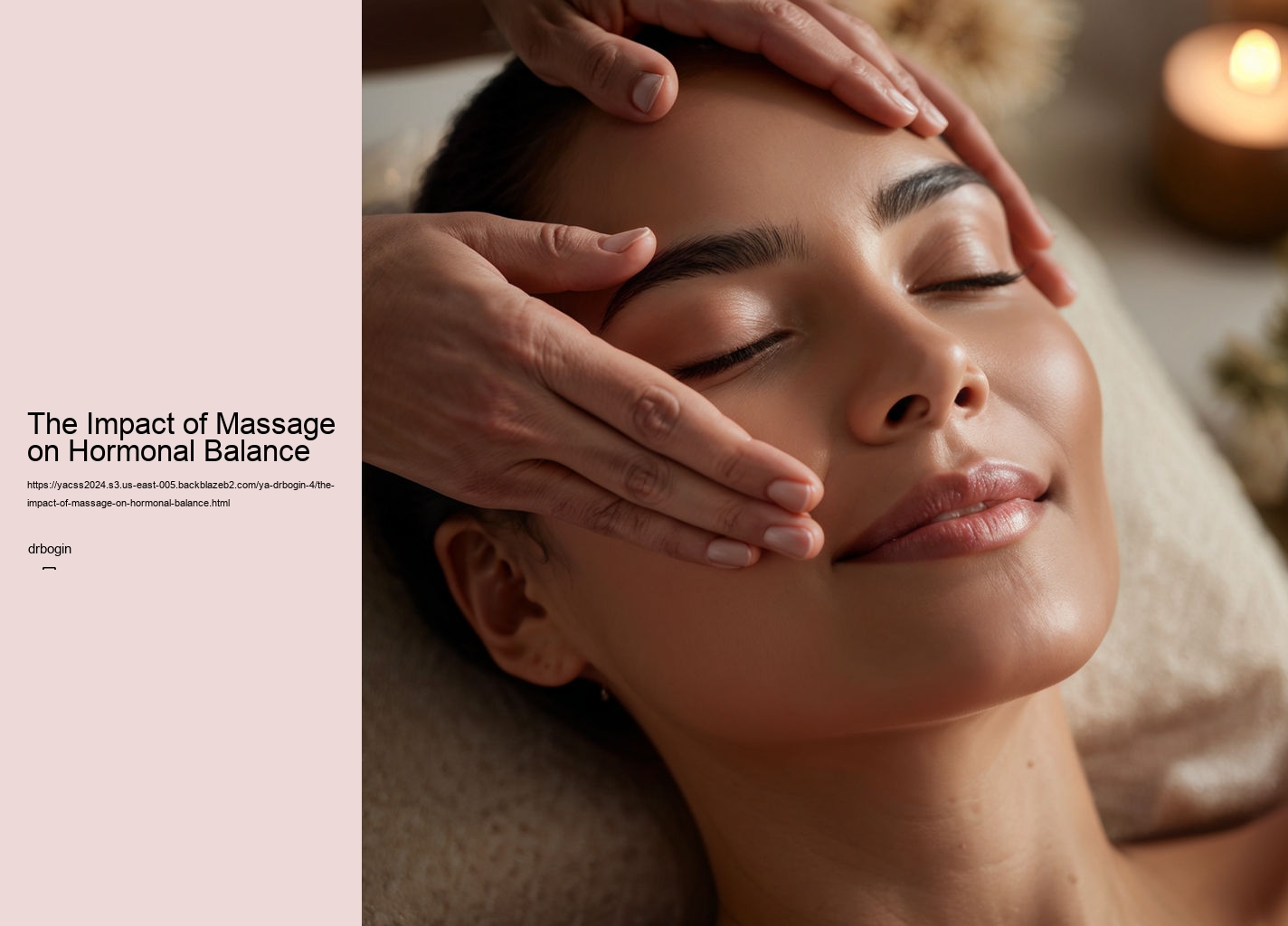 The Impact of Massage on Hormonal Balance