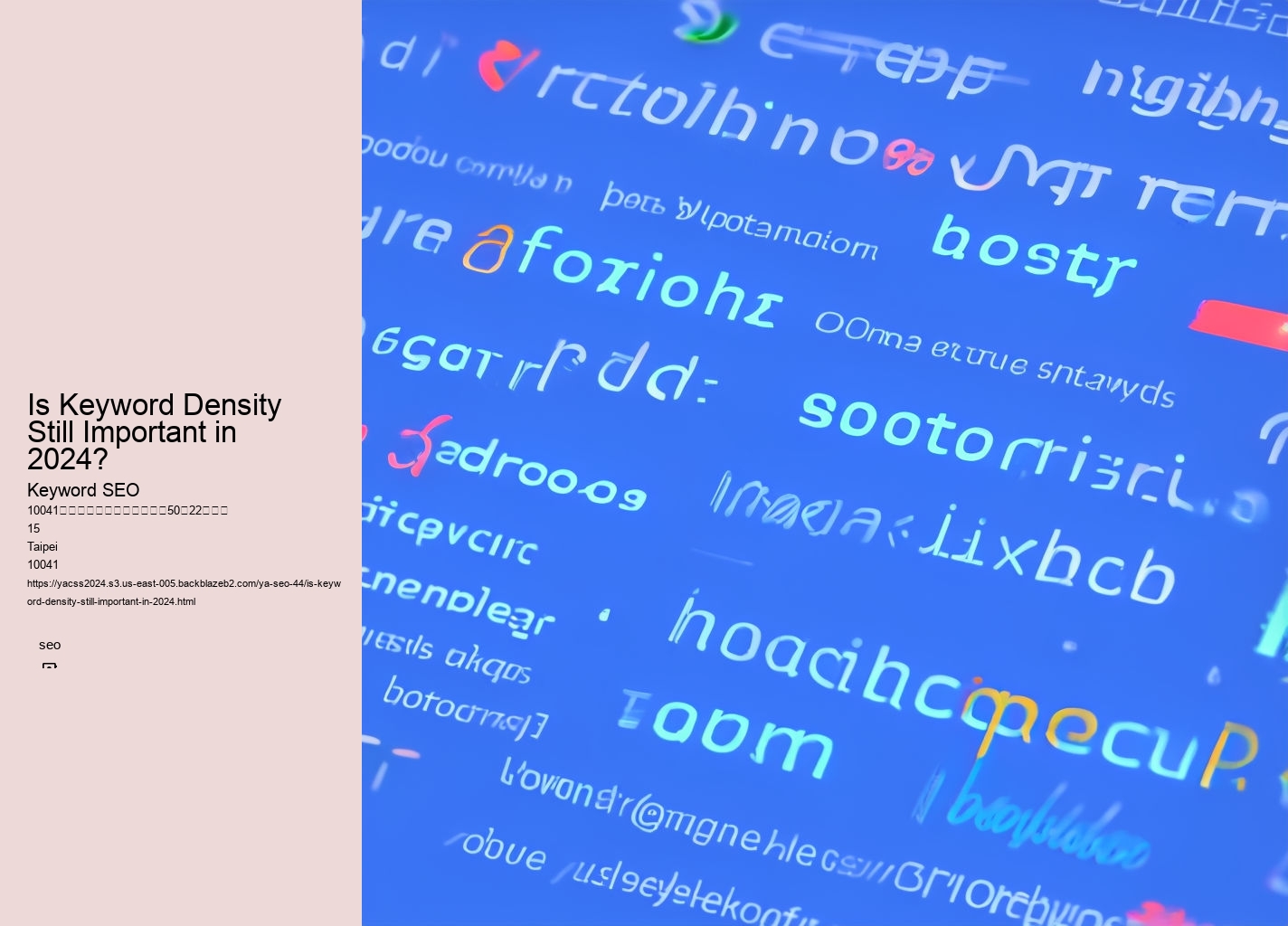 Is Keyword Density Still Important in 2024?