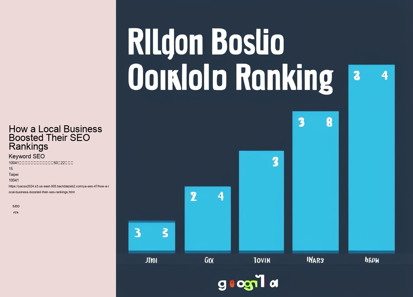 How a Local Business Boosted Their SEO Rankings