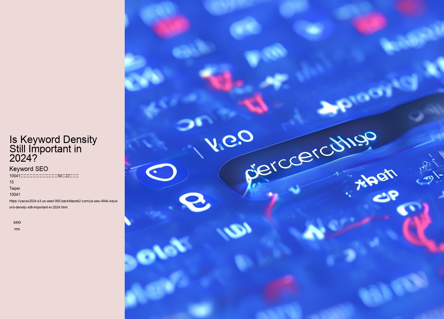 Is Keyword Density Still Important in 2024?