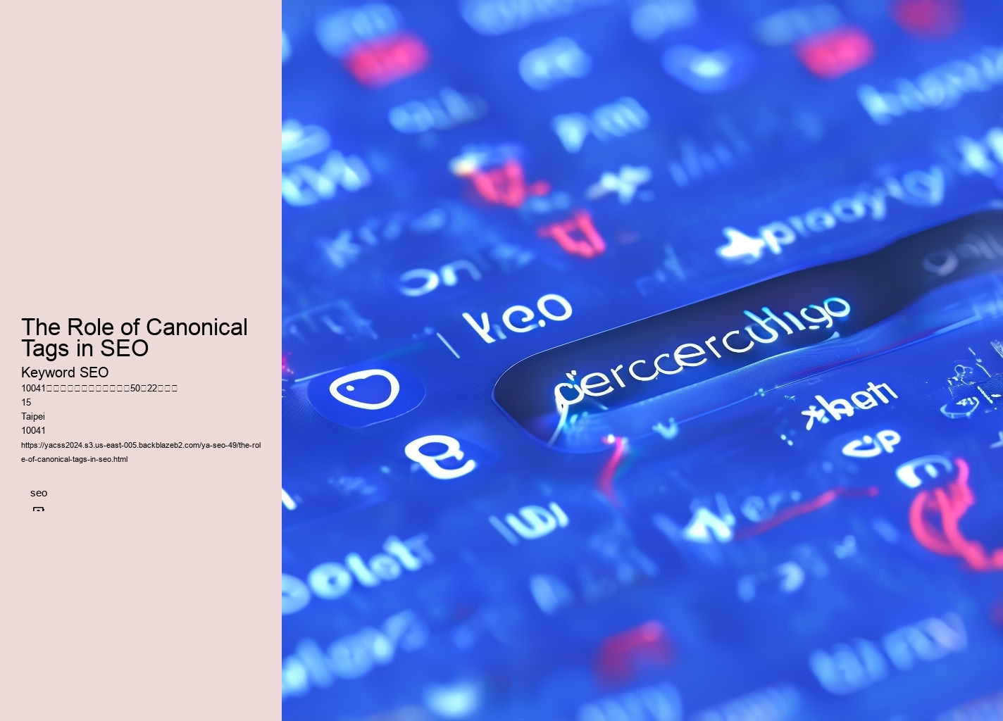 The Role of Canonical Tags in SEO