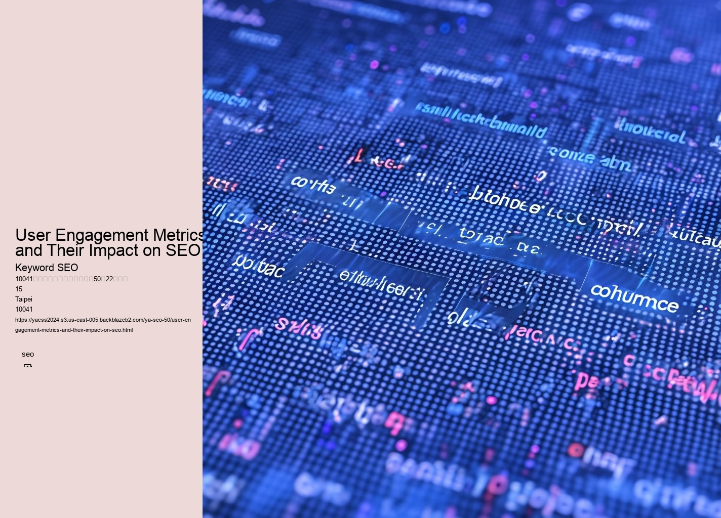 User Engagement Metrics and Their Impact on SEO