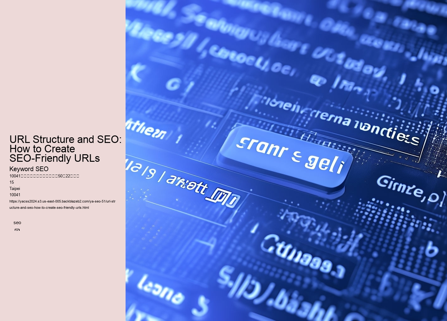URL Structure and SEO: How to Create SEO-Friendly URLs