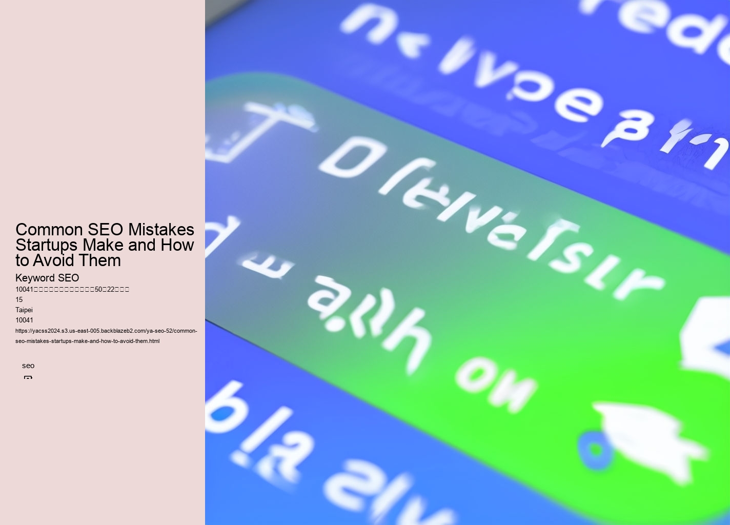 Common SEO Mistakes Startups Make and How to Avoid Them