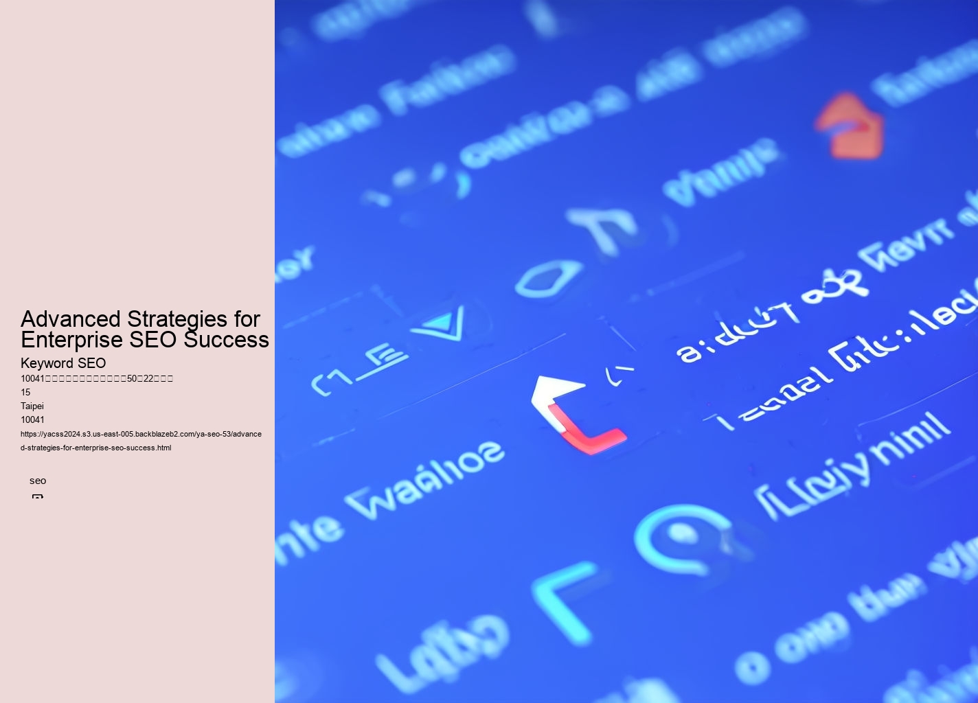 Advanced Strategies for Enterprise SEO Success