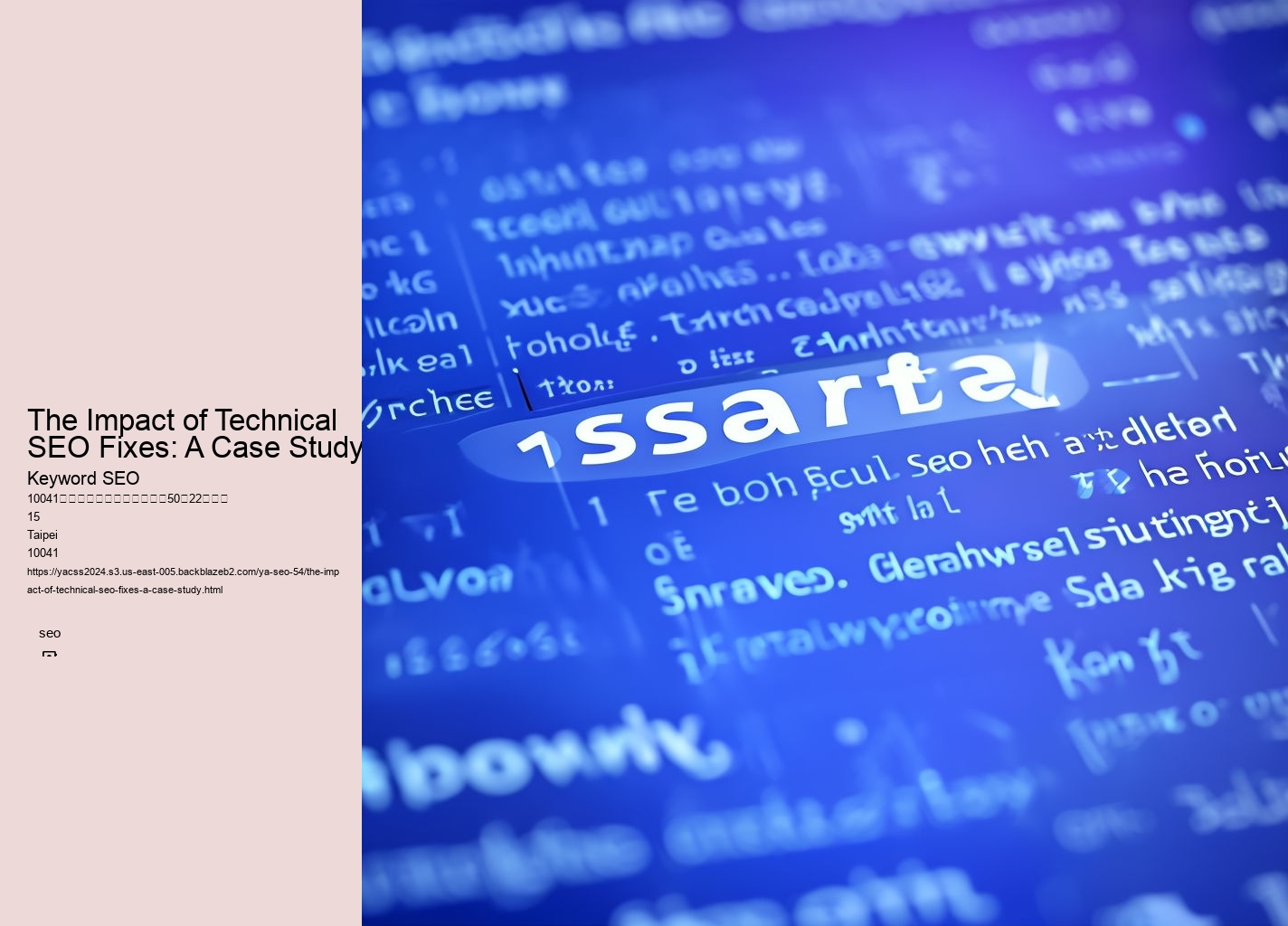The Impact of Technical SEO Fixes: A Case Study