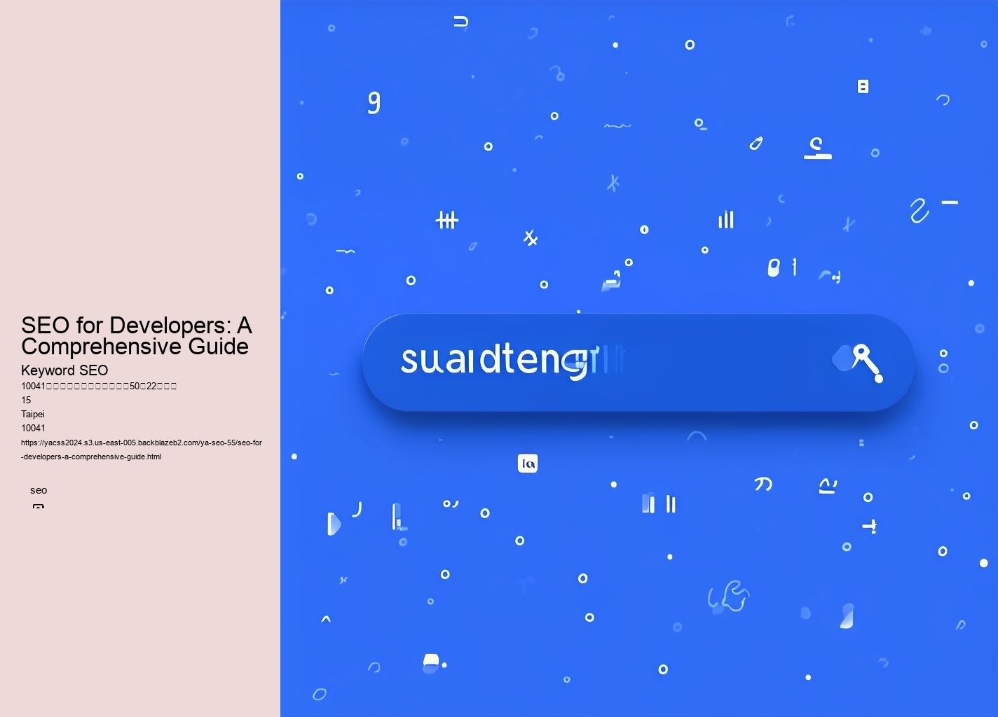 SEO for Developers: A Comprehensive Guide