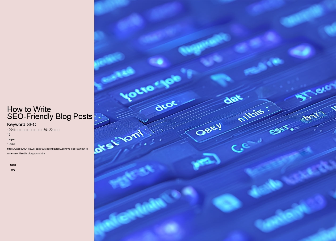 How to Write SEO-Friendly Blog Posts