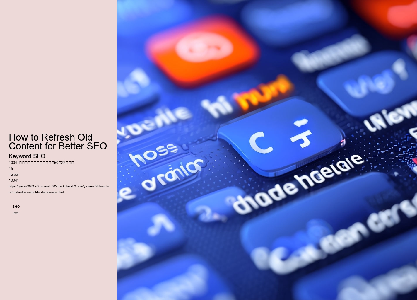 How to Refresh Old Content for Better SEO