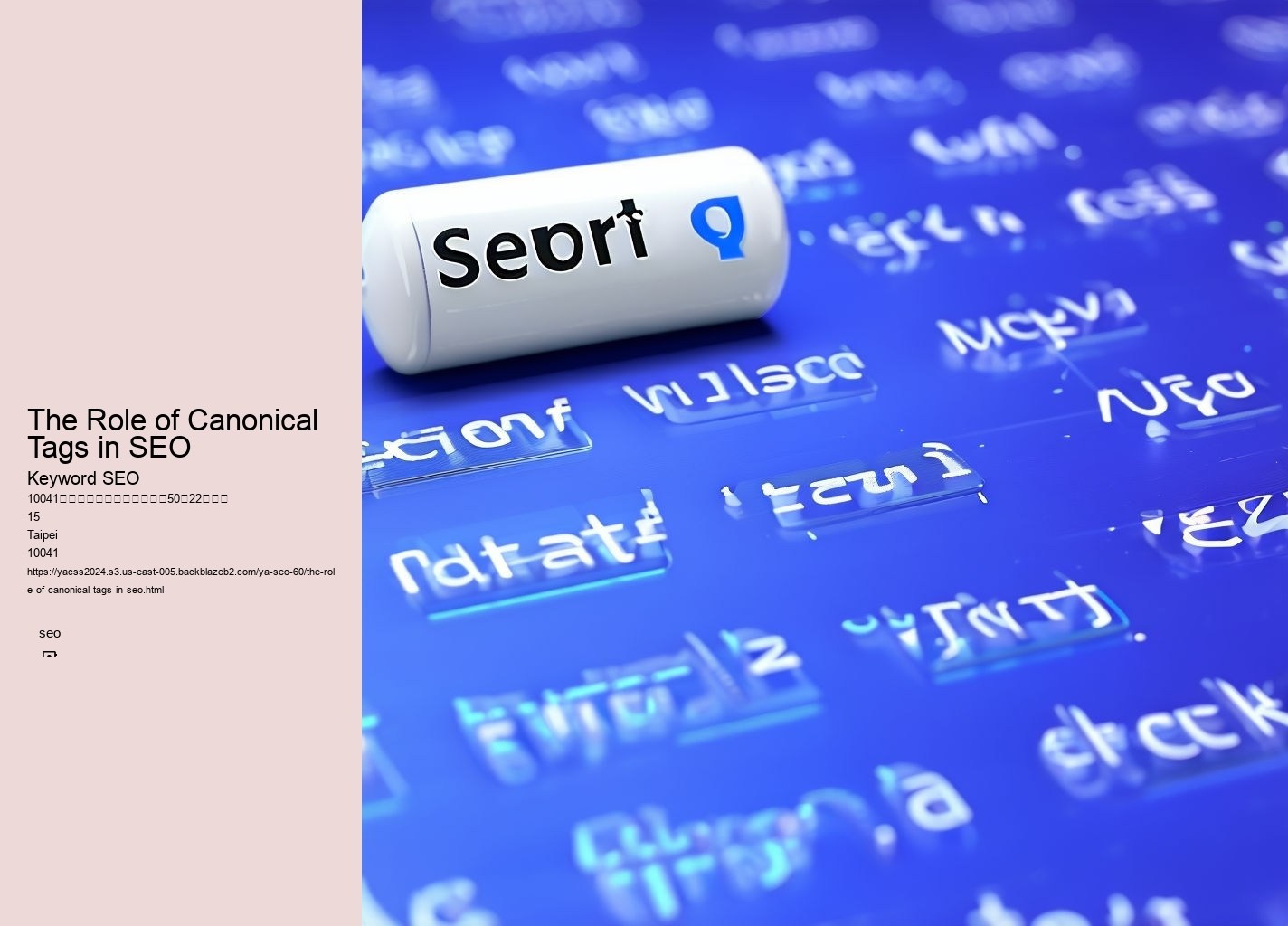 The Role of Canonical Tags in SEO